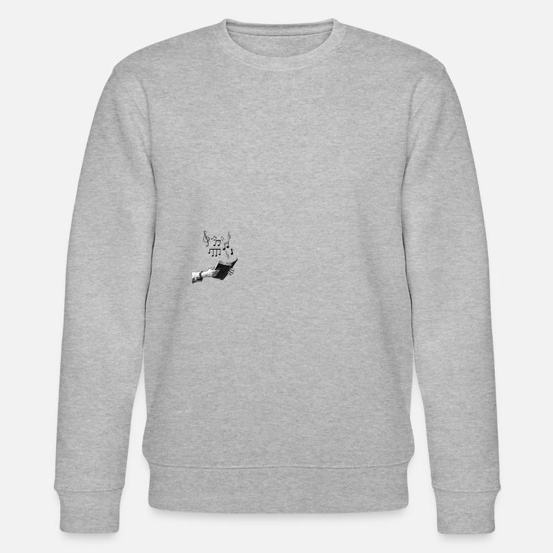 Lieblingsbuch - Stanley/Stella Unisex Bio-Sweatshirt CHANGER - Grau meliert