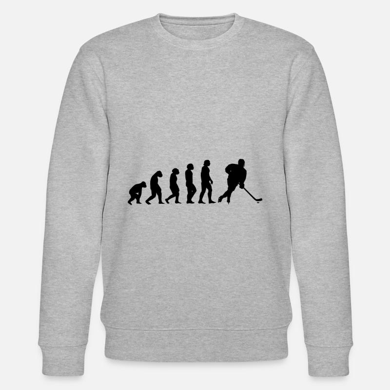 Hockey sur glace Evolution II - Sweat bio CHANGER Stanley/Stella Unisexe - gris chiné