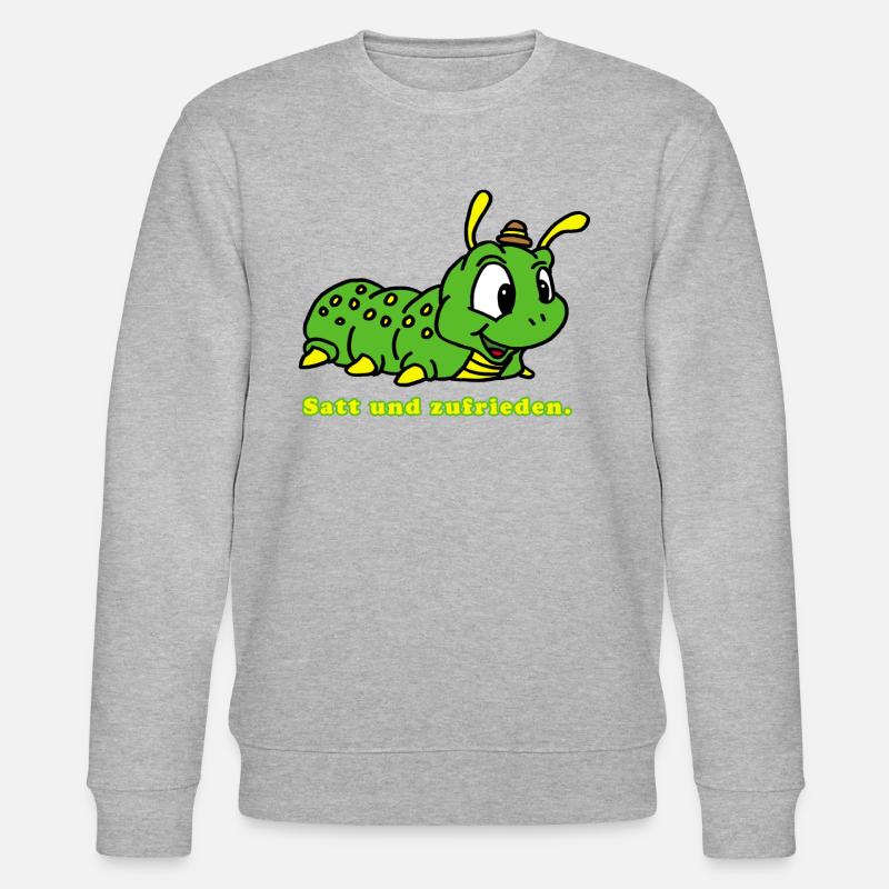 Raupe - Stanley/Stella Unisex Bio-Sweatshirt CHANGER  - Grau meliert