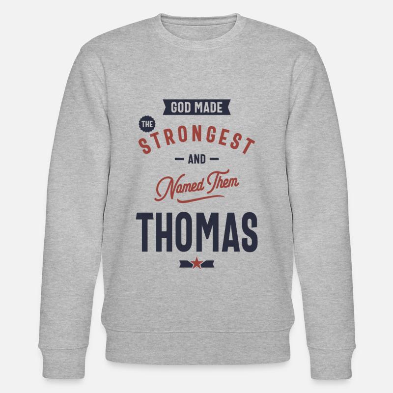 Thomas - Stanley/Stella Unisex Bio-Sweatshirt CHANGER  - Grau meliert