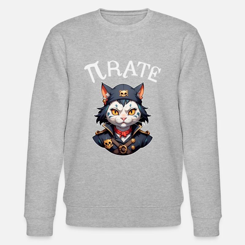 Chat pirate de Pi Day - Sweat bio CHANGER Stanley/Stella Unisexe - undefined