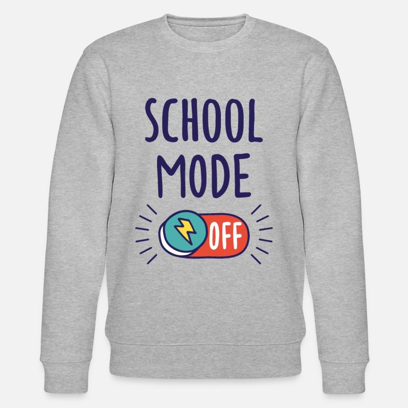 Mode scolaire désactivé - Sweat bio CHANGER Stanley/Stella Unisexe - gris chiné