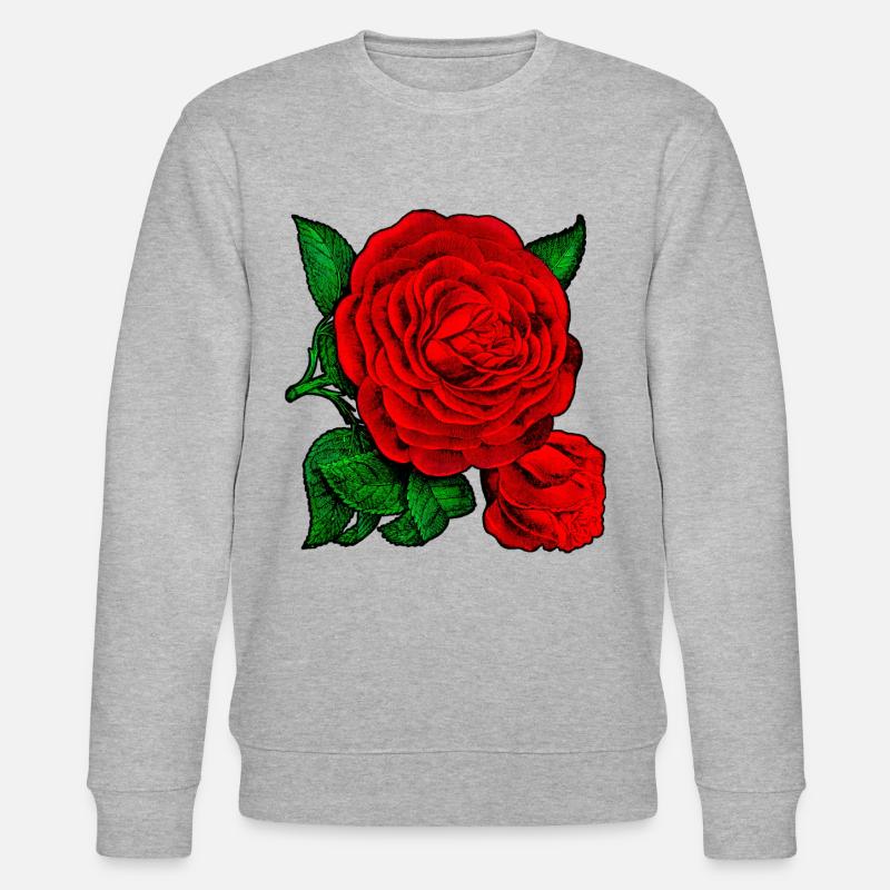 ROSE - Stanley/Stella Unisex Bio-Sweatshirt CHANGER  - Grau meliert