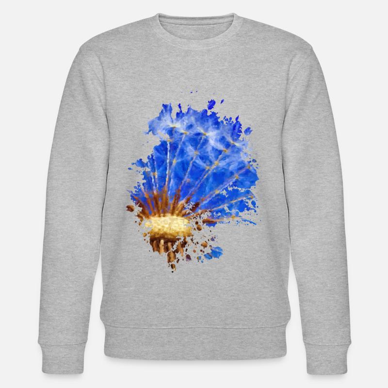 Pusteblume - Stanley/Stella Unisex Bio-Sweatshirt CHANGER  - Grau meliert