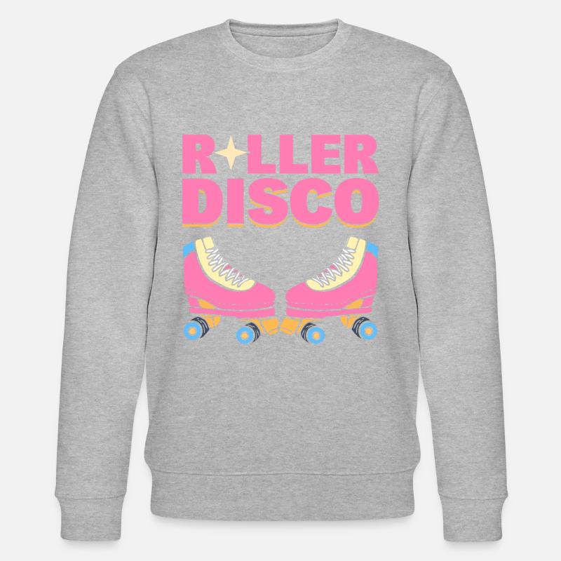 Roller Disco Inlineskater - Stanley/Stella Unisex Bio-Sweatshirt CHANGER  - Grau meliert