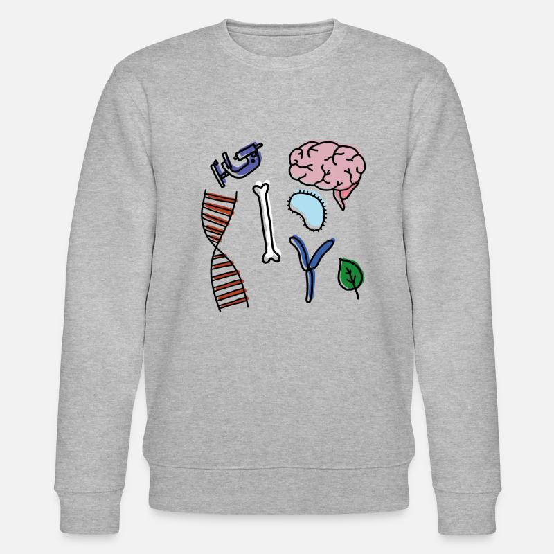 biology - Stanley/Stella CHANGER Unisex Organic Sweatshirt - heather grey