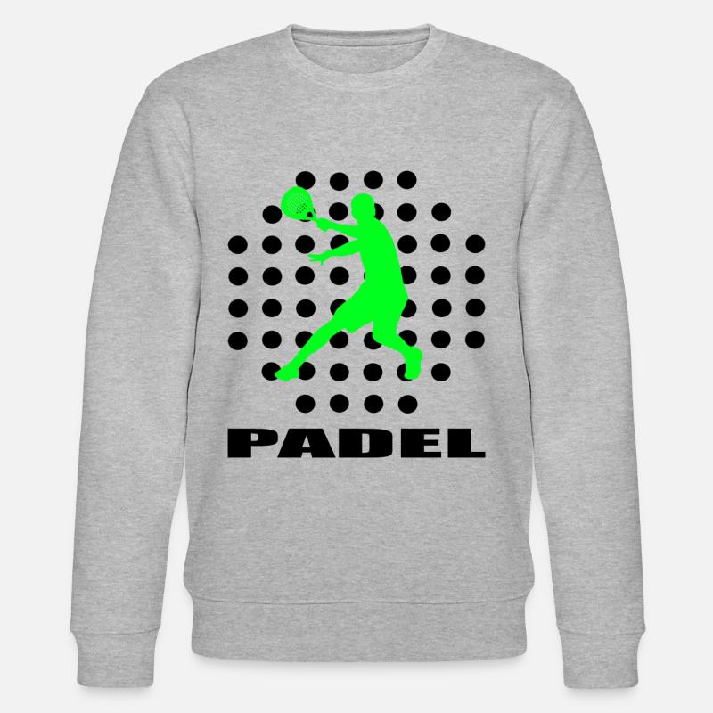Padel - Stanley/Stella Unisex Bio-Sweatshirt CHANGER - Grau meliert