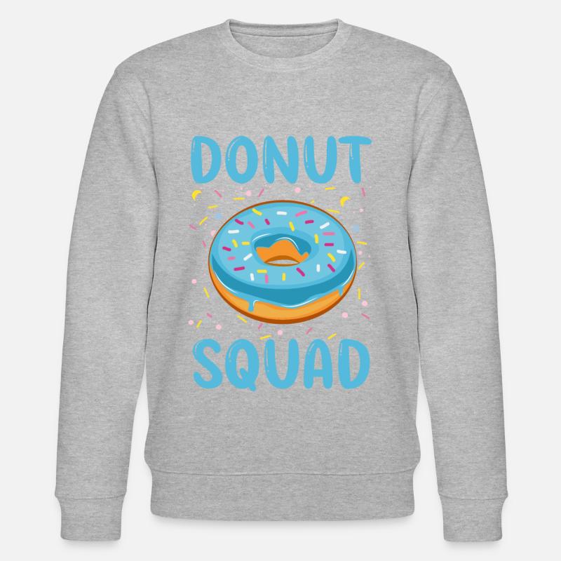 Donut Squad - Stanley/Stella Unisex Bio-Sweatshirt CHANGER  - Grau meliert