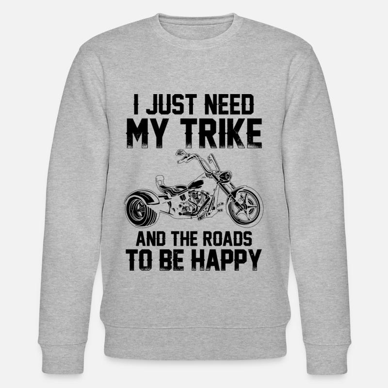 Trike - Stanley/Stella Unisex Bio-Sweatshirt CHANGER  - Grau meliert