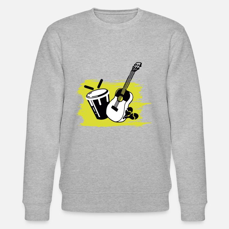 Venezolanische Instrumente - Stanley/Stella Unisex Bio-Sweatshirt CHANGER  - Grau meliert