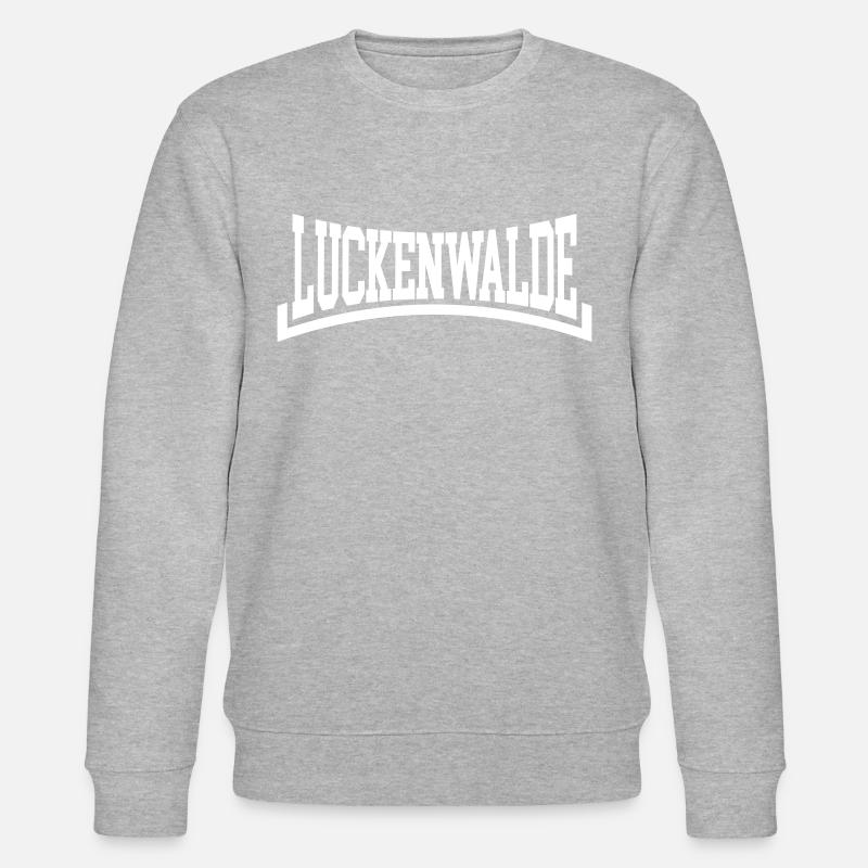 Luckenwalde - Sweat bio CHANGER Stanley/Stella Unisexe - gris chiné