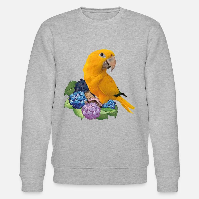 Ara guaruba - Stanley/Stella Unisex Bio-Sweatshirt CHANGER  - Grau meliert