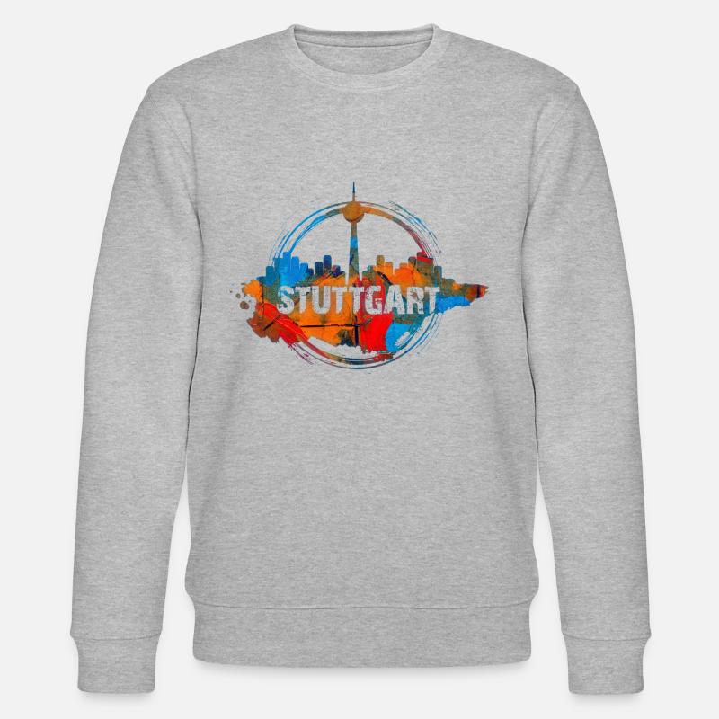 Stuttgart Couleur - Sweat bio CHANGER Stanley/Stella Unisexe - gris chiné