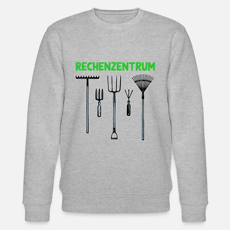 Rechenzentrum - Gärtner - Stanley/Stella Unisex Bio-Sweatshirt CHANGER  - Grau meliert