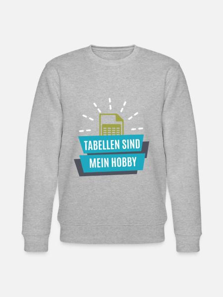 Tabelle - Buchhalter - Stanley/Stella Unisex Bio-Sweatshirt CHANGER - Grau meliert