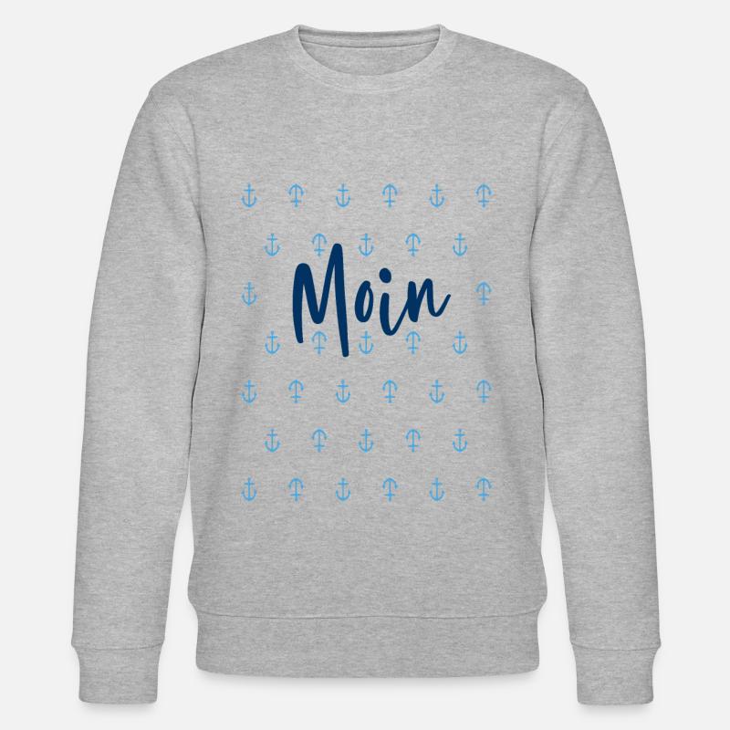 Anker Moin - Stanley/Stella Unisex Bio-Sweatshirt CHANGER  - Grau meliert