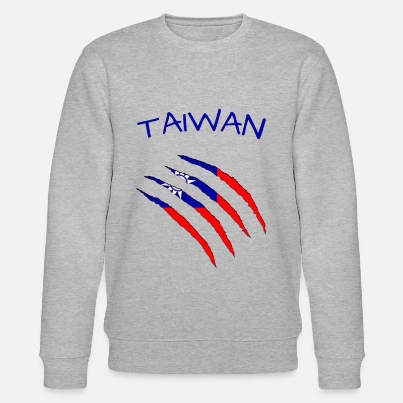 Taiwan - Stanley/Stella Unisex Bio-Sweatshirt CHANGER  - Grau meliert