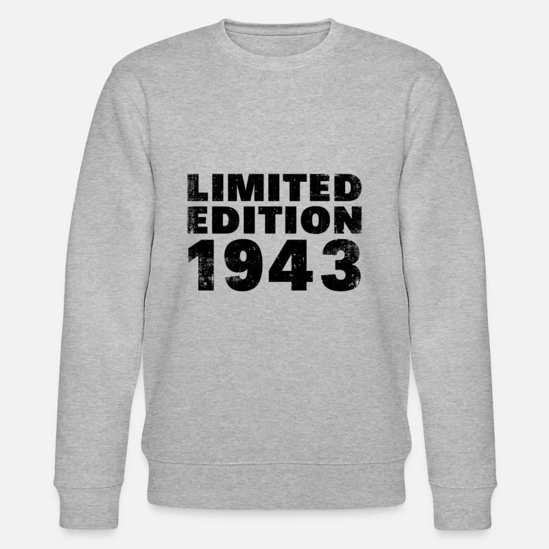 Edition limitée 1943 - Sweat bio CHANGER Stanley/Stella Unisexe - gris chiné