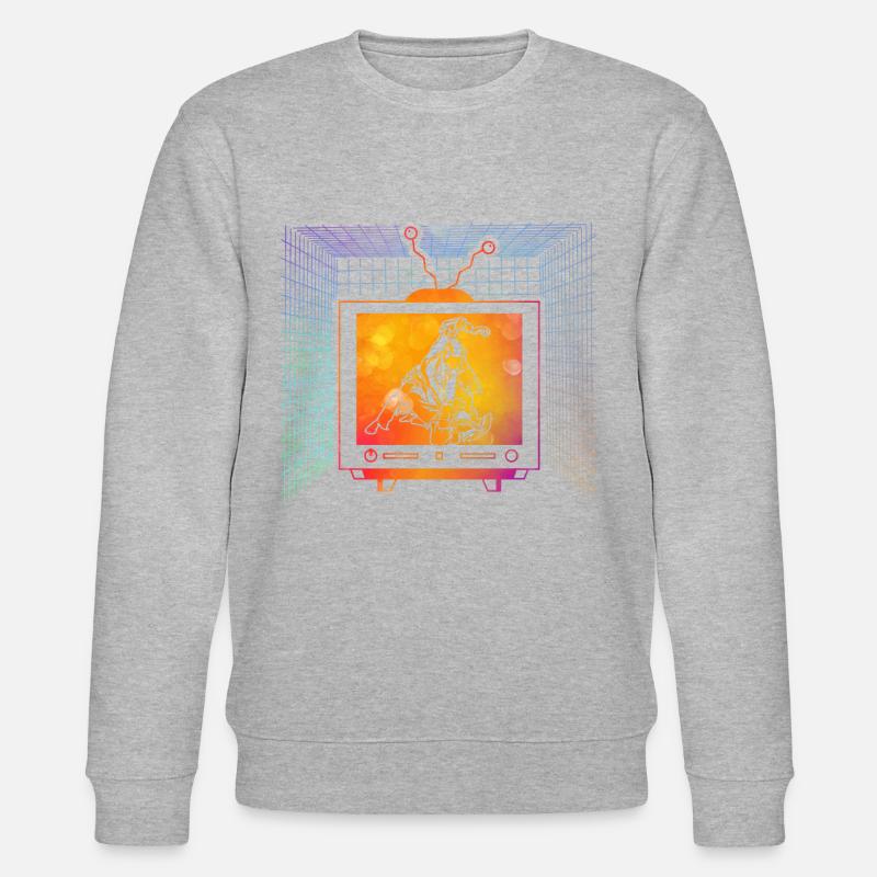 Brazilian Jiu-Jitsu - Stanley/Stella Unisex Bio-Sweatshirt CHANGER  - Grau meliert