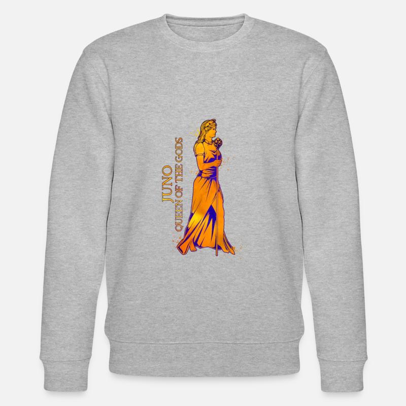 Königin der Götter - Juno - Stanley/Stella Unisex Bio-Sweatshirt CHANGER  - Grau meliert