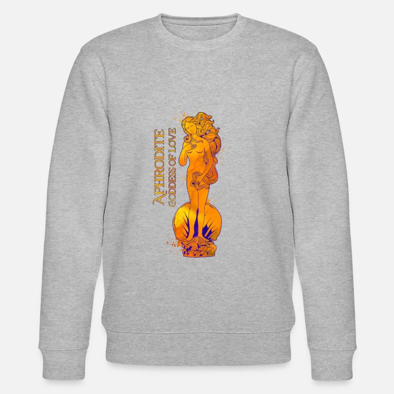 Déesse de l’Amour - Aphrodite - Sweat bio CHANGER Stanley/Stella Unisexe - gris chiné