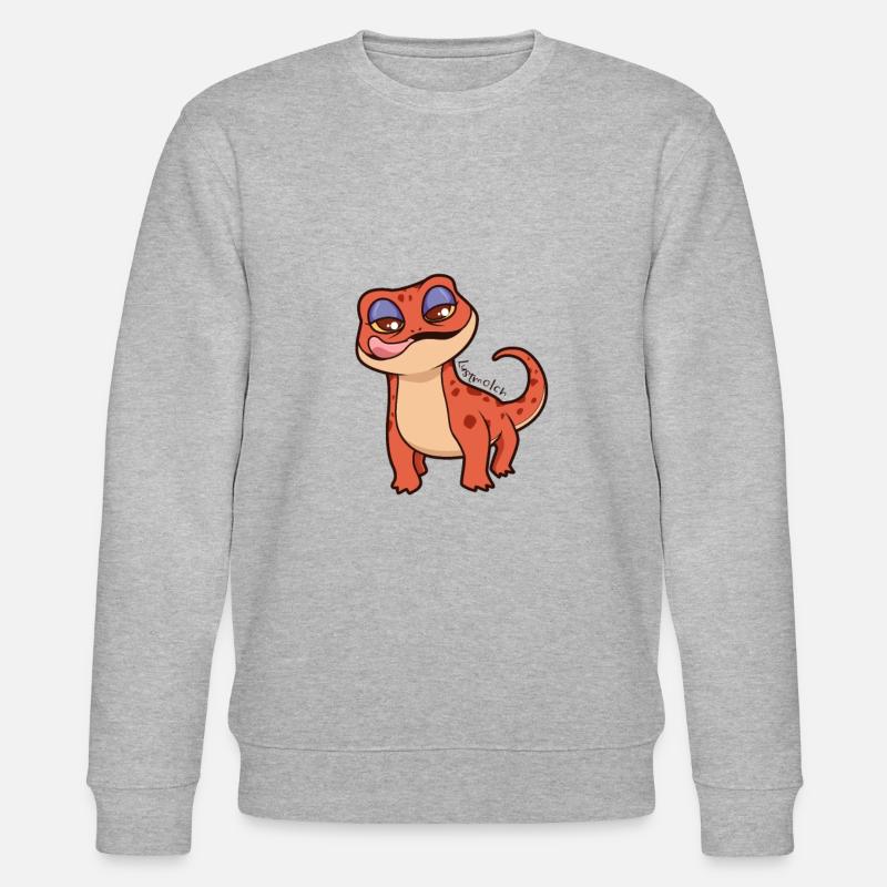 Lustmolch - Stanley/Stella Unisex Bio-Sweatshirt CHANGER  - Grau meliert