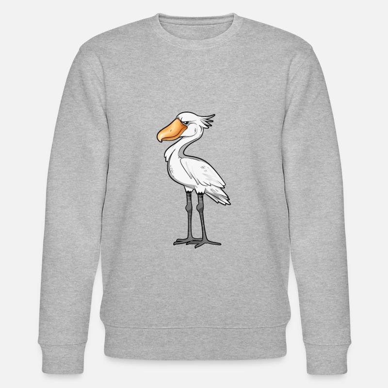 Kawaii Abu Markub - Stanley/Stella Unisex Bio-Sweatshirt CHANGER  - Grau meliert
