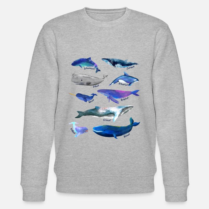 Wale - Stanley/Stella Unisex Bio-Sweatshirt CHANGER  - Grau meliert