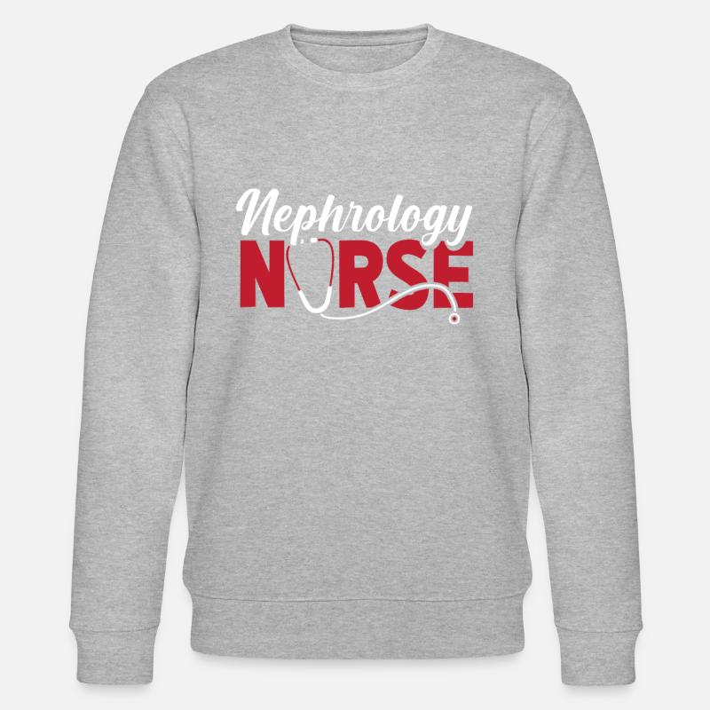 Krankenschwester Infirmière en néphrologie - Sweat bio CHANGER Stanley/Stella Unisexe - gris chiné