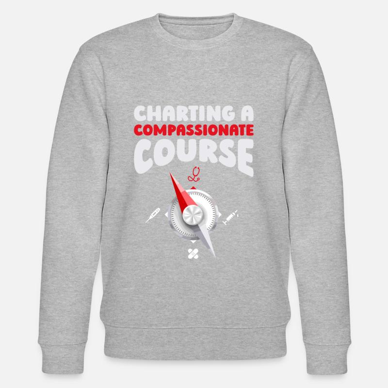 Infirmier - Sweat bio CHANGER Stanley/Stella Unisexe - gris chiné