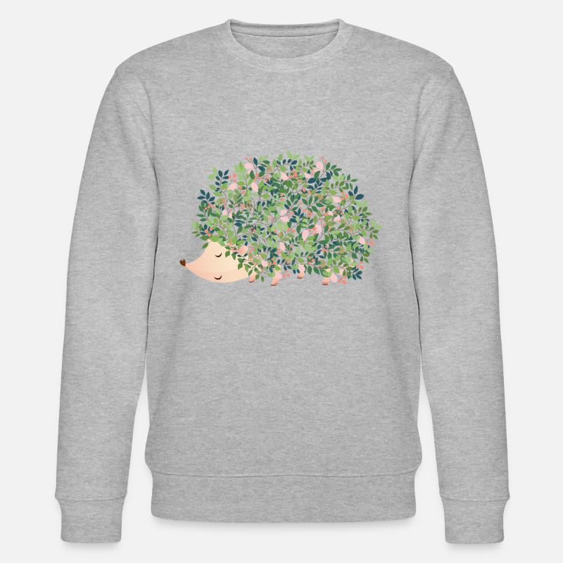 Hérisson Riccio Hérisson - Sweat bio CHANGER Stanley/Stella Unisexe - gris chiné