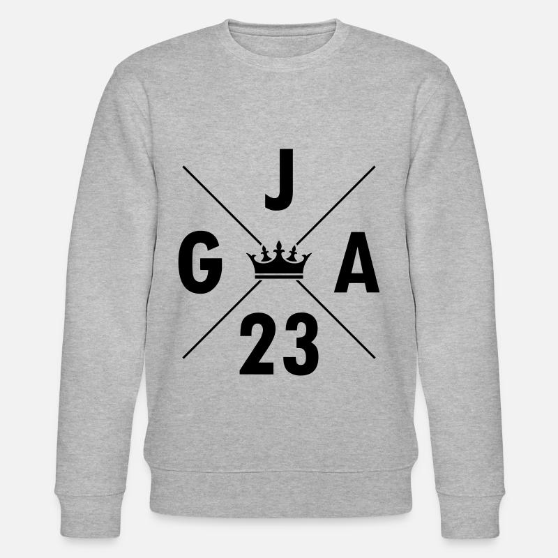 Jga 2023 Junggesellenabschied - Stanley/Stella Unisex Bio-Sweatshirt CHANGER  - Grau meliert