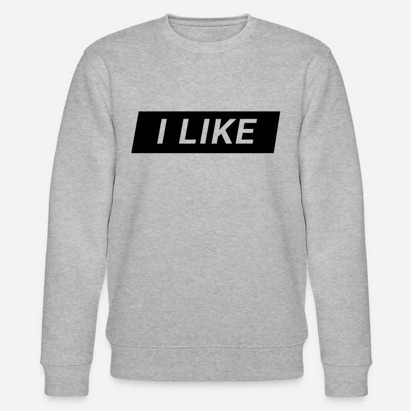 J'aime ça - Sweat bio CHANGER Stanley/Stella Unisexe - gris chiné