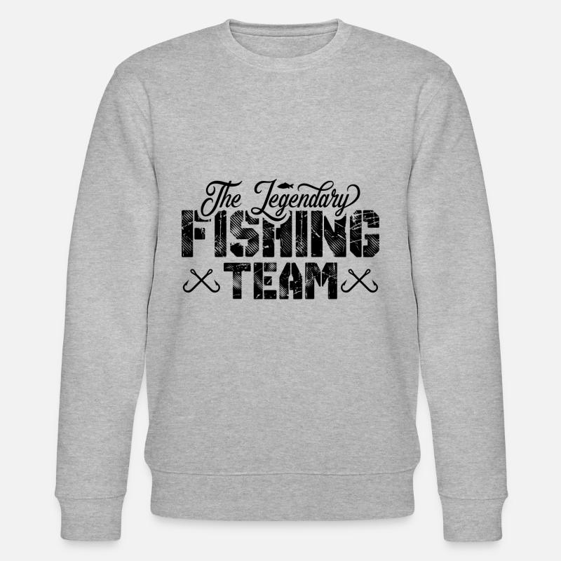 Hameçons d’équipe de pêche pêche - Sweat bio CHANGER Stanley/Stella Unisexe - gris chiné
