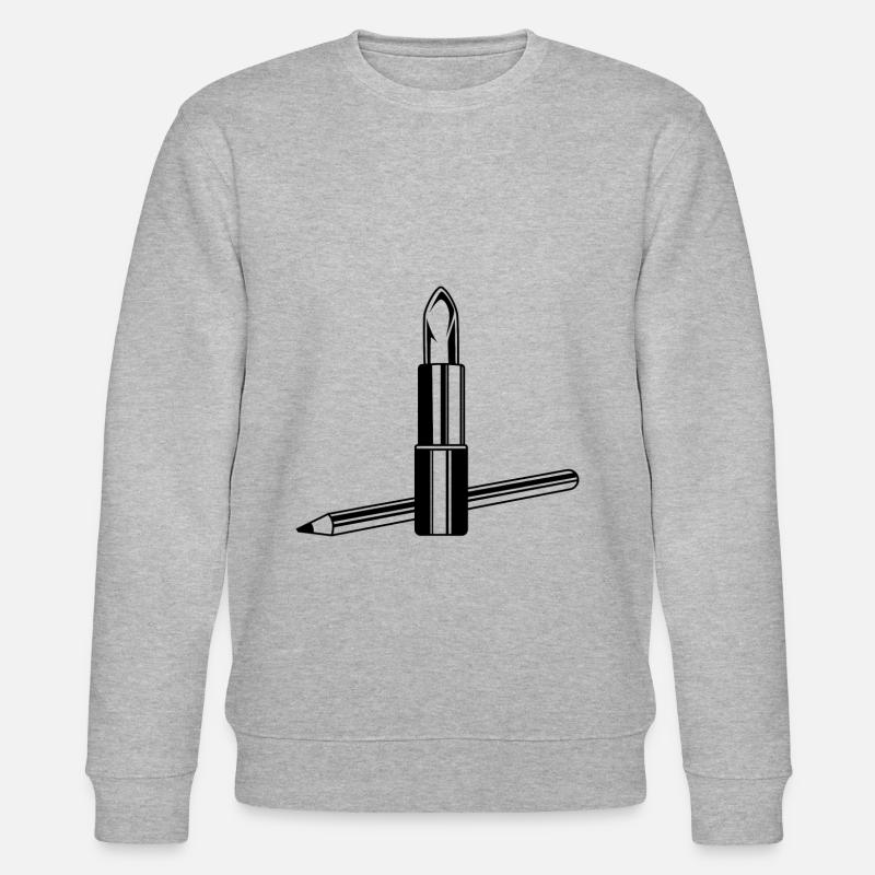 Rouge à lèvres Symbole Maquillage - Sweat bio CHANGER Stanley/Stella Unisexe - gris chiné