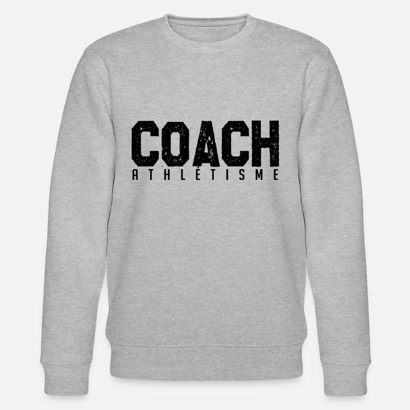 Athletiktrainer. Athletiktrainer. Trainer. - Stanley/Stella Unisex Bio-Sweatshirt CHANGER  - Grau meliert