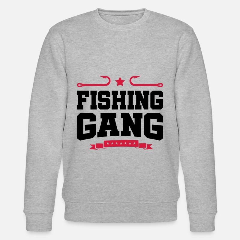 pêche en cours - Sweat bio CHANGER Stanley/Stella Unisexe - gris chiné