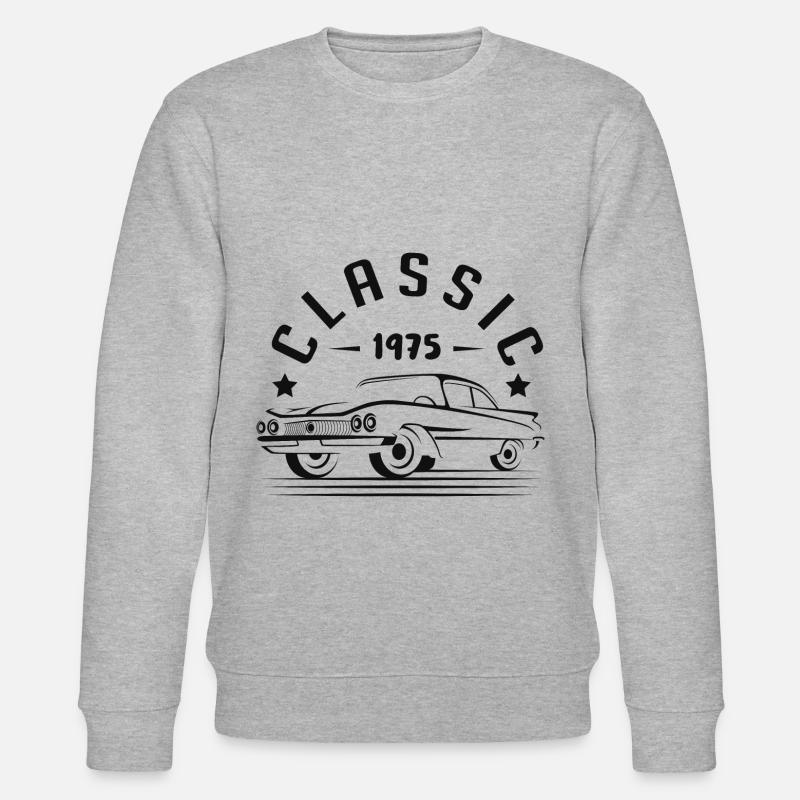 Klassisch 1975. - Stanley/Stella Unisex Bio-Sweatshirt CHANGER  - Grau meliert