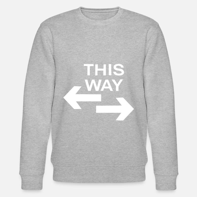 Lustig - Stanley/Stella Unisex Bio-Sweatshirt CHANGER - Grau meliert