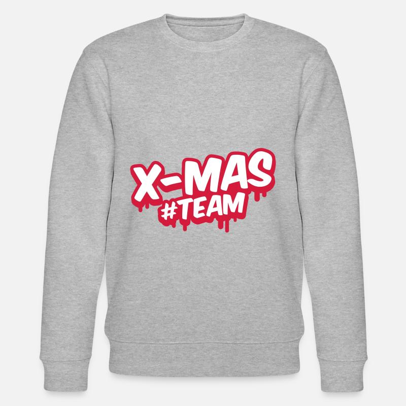 noël équipe noël - Sweat bio CHANGER Stanley/Stella Unisexe - gris chiné