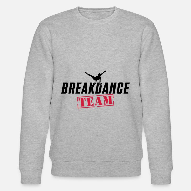 breakdance team - Sweat bio CHANGER Stanley/Stella Unisexe - gris chiné