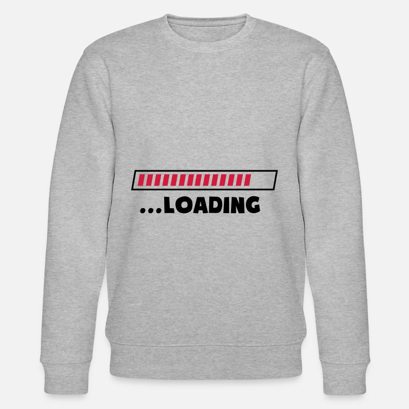 loading ladebalken - Sweat bio CHANGER Stanley/Stella Unisexe - gris chiné