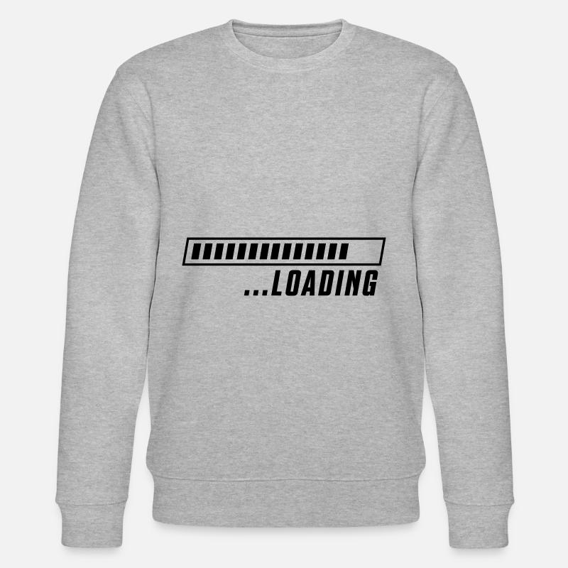 loading ladebalken - Stanley/Stella Unisex Bio-Sweatshirt CHANGER  - Grau meliert