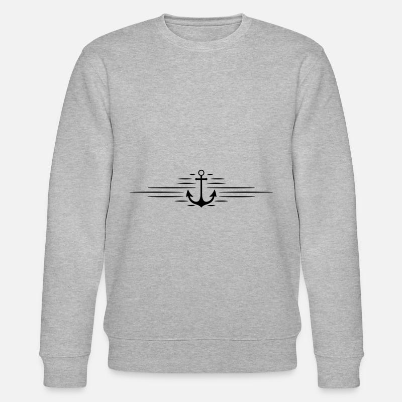 Icône d’ancrage - Sweat bio CHANGER Stanley/Stella Unisexe - gris chiné