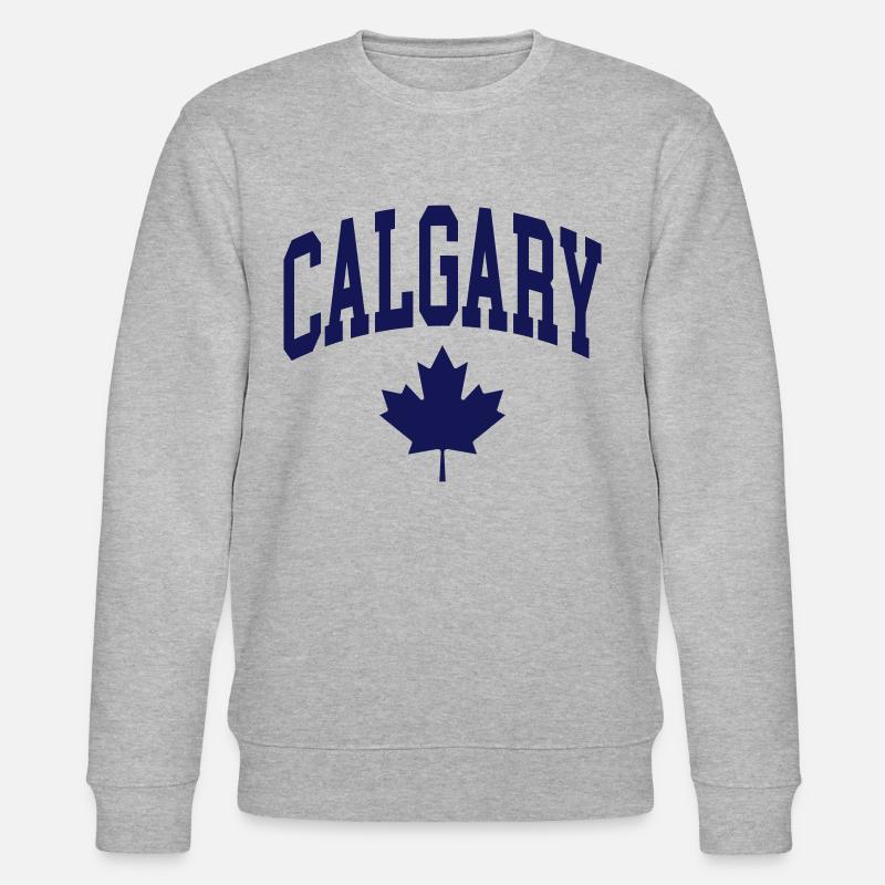 Calgary - Stanley/Stella Unisex Bio-Sweatshirt CHANGER  - Grau meliert