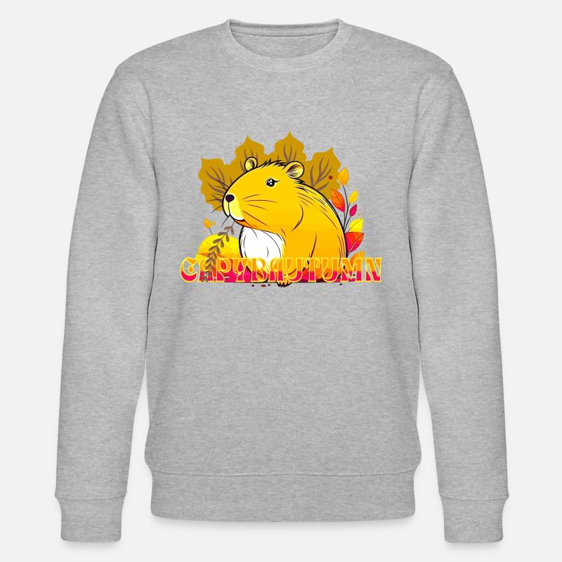 Capybautomne - Sweat bio CHANGER Stanley/Stella Unisexe - gris chiné
