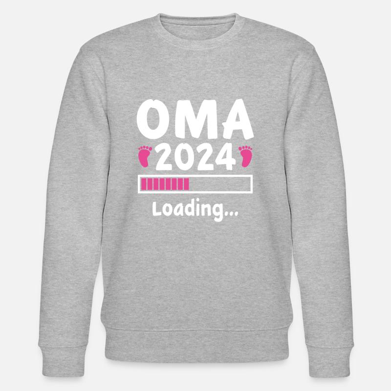 Oma 2024 Loading - Stanley/Stella Unisex Bio-Sweatshirt CHANGER  - Grau meliert