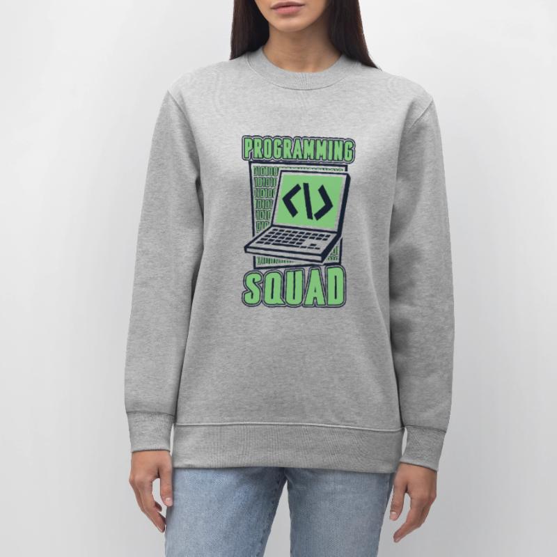 Programming Squad Software Developer Developer Stanley/Stella CHANGER Unisex Organic Sweatshirt