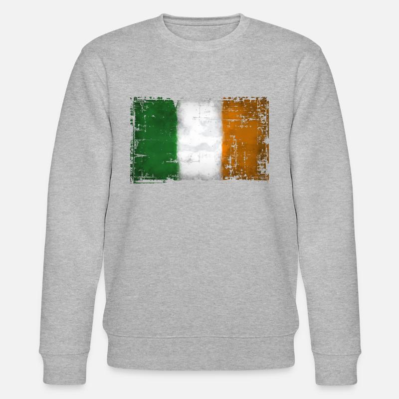 Irlande - Irlande - Sweat bio CHANGER Stanley/Stella Unisexe - gris chiné