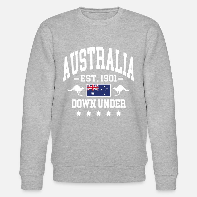 Australia - Stanley/Stella Unisex Bio-Sweatshirt CHANGER  - Grau meliert